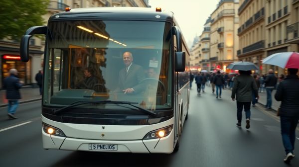 Pourquoi la location de bus avec chauffeur secoue le transport collectif